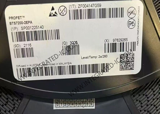 BTS7200-2EPA एकीकृत सर्किट चिप 12V स्मार्ट हाई-साइड पावर स्विच PG-TSDSO-14