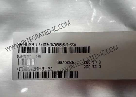 MT54A16G8080A00AC-32:एक मेमोरी आईसी चिप 128Gbit 8 चैनल उच्च बैंडविड्थ DRAM ECC के साथ मेमोरी