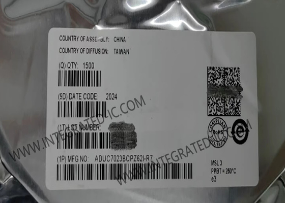 ADUC7023BCPZ62I माइक्रोकंट्रोलर MCU परिष्कृत IRQ हैंडलर के साथ सटीक एनालॉग माइक्रोकंट्रोलर