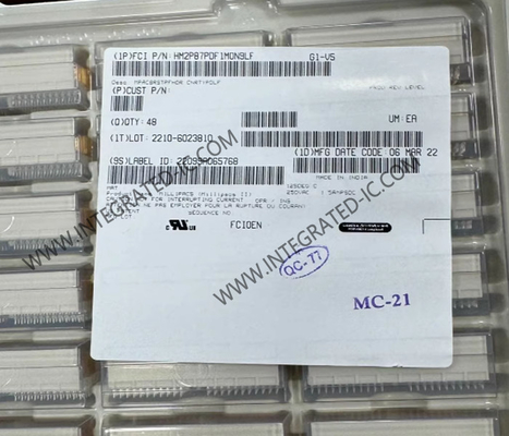 HM2P87PDF1M0N9LF कनेक्टर्स Millipacs बैकप्लेन कनेक्टर्स 176POS हार्ड मेट्रिक कनेक्टर्स