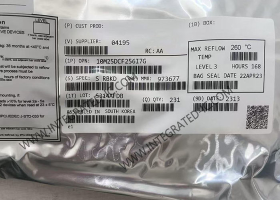 फील्ड प्रोग्राम करने योग्य गेट सरणी 10M25DCF256I7G 450MHz फील्ड प्रोग्राम करने योग्य गेट सरणी आईसी