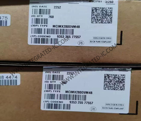 MCIMX280DVM4B माइक्रोकंट्रोलर MCU 454MHz i.MX28 एप्लिकेशन प्रोसेसर LFBGA289