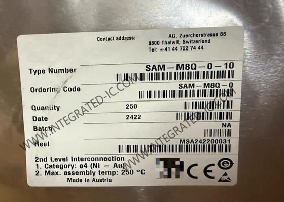 SAM-M8Q-0-10 वायरलेस कम्युनिकेशन मॉड्यूल 400kbps GNSS एंटीना मॉड्यूल LGA-20