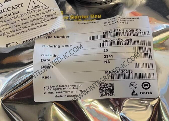 वायरलेस कम्युनिकेशन मॉड्यूल NEO-F10N-00B F10 डुअल-बैंड GNSS मॉड्यूल LCC-24