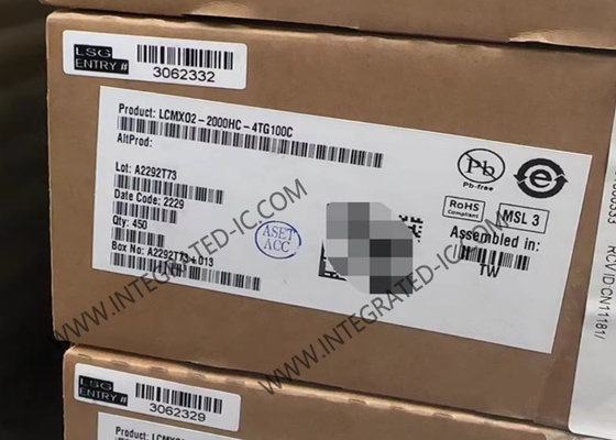 LCMXO2-2000HC-4TG100C फील्ड प्रोग्राम करने योग्य गेट सरणी MachXO2 FPGA IC TQFP100 FPGA चिप्स
