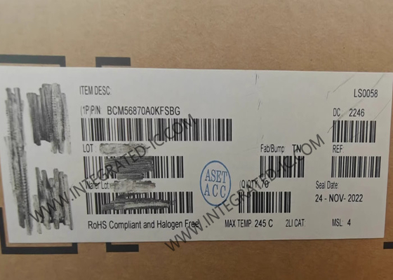 BCM56870A0KFSBG ईथरनेट आईसी 3.2 टीबी/एस प्रोग्राम करने योग्य बहुपरत स्विच आईसी