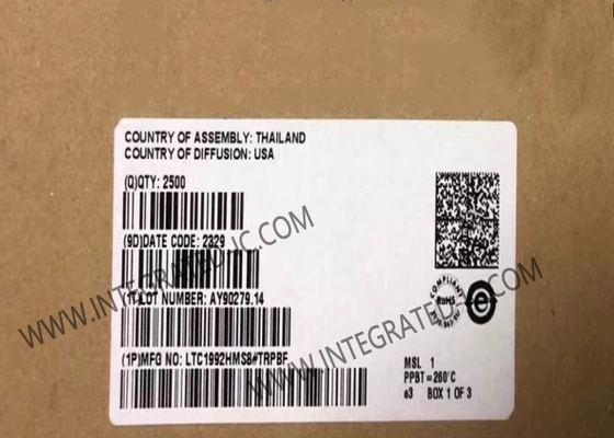 LTC1992HMS8 एकीकृत सर्किट चिप कम शक्ति पूर्ण अंतर एम्पलीफायर MSOP-8