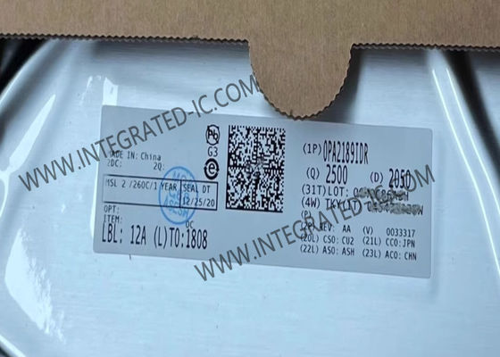 OPA2189IDR एकीकृत सर्किट चिप दोहरी 14MHz कम शोर परिशुद्धता परिचालन एम्पलीफायर