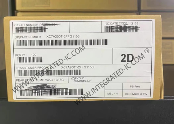 उच्च प्रदर्शन XC7A200T-2FFG1156I 1156-BBGA फील्ड प्रोग्रामेबल गेट ऐरे
