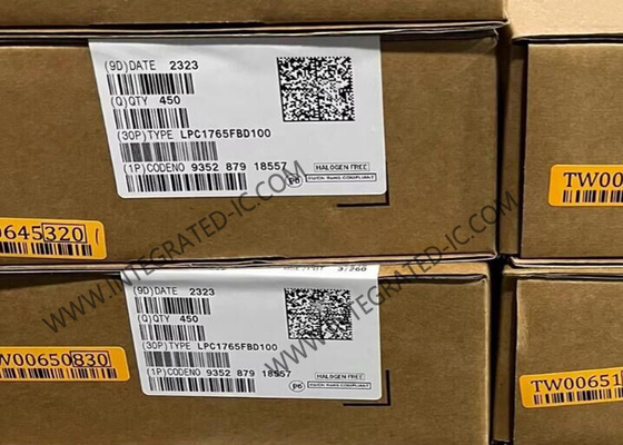LPC1765FBD100 माइक्रोकंट्रोलर MCU 100MHz ARM कॉर्टेक्स M3 सामान्य प्रयोजन MCU LQFP-100
