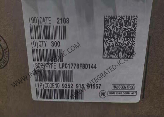 LPC1778FBD144 माइक्रोकंट्रोलर MCU 32-बिट ARM कॉर्टेक्स M3 माइक्रोकंट्रोलर LQFP144