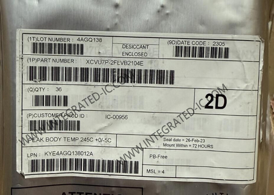 फील्ड प्रोग्राम करने योग्य गेट सरणी XCVU7P-2FLVB2104E 24.1Mbit Virtex अल्ट्रास्केल प्रोग्राम करने योग्य लॉजिक आईसी
