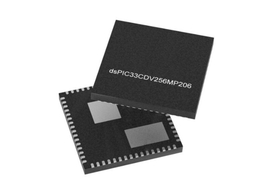 DSPIC33CDV256MP206T-I/M9 माइक्रोकंट्रोलर MCU MOSFET गेट ड्राइवर 16-बिट मोटर कंट्रोल डीएससी