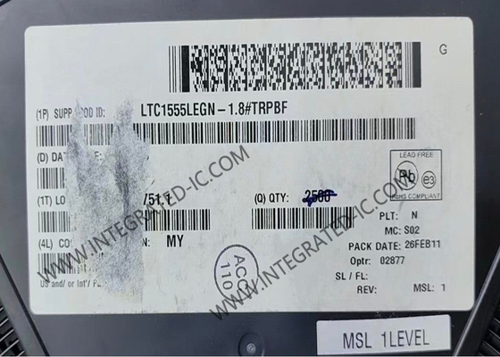 LTC1555LEGN-1.8 एकीकृत सर्किट चिप सिम पावर सप्लाई और लेवल ट्रांसलेटर SSOP-16