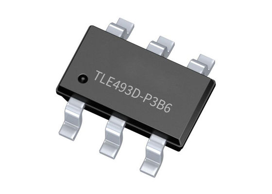 TLE493D-P3B6 सेंसर आईसी 3D चुंबकीय सेंसर 6mA XENSIV हॉल प्रभाव सेंसर