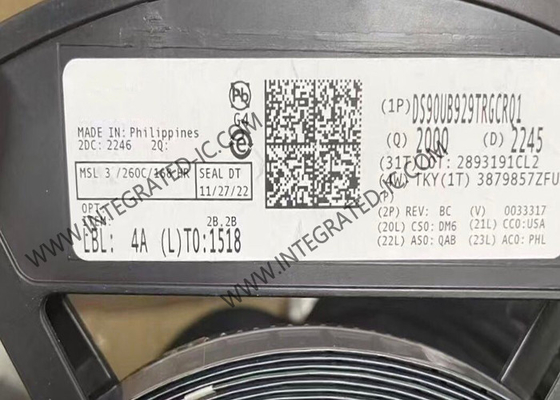 DS90UB929TRGCRQ1 एकीकृत सर्किट चिप 5.95Gbps FPD लिंक III ब्रिज सीरियलाइज़र VQFN64