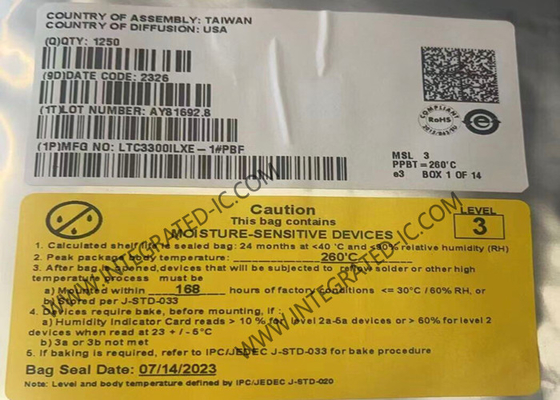 LTC3300ILXE-1 एकीकृत सर्किट चिप उच्च दक्षता द्विदिश बहुकोशिकीय बैटरी बैलेंसर
