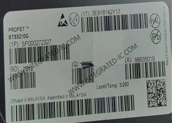 BTS5210G एकीकृत सर्किट चिप स्मार्ट हाई-साइड पावर स्विच आईसी PG-DSO-14