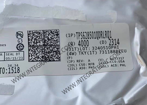 TPS628501QDRLRQ1 एकीकृत सर्किट चिप 1A ऑटोमोटिव स्टेप डाउन कन्वर्टर SOT-583-8