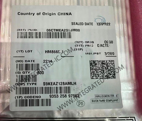 S9KEAZ128AMLH माइक्रोकंट्रोलर MCU 48MHz Kinetis EA 32-बिट ARM कॉर्टेक्स-एम 4 MCU LQFP-64