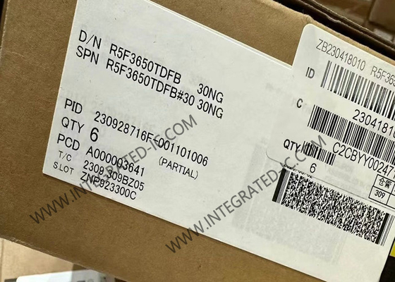R5F3650TDFB माइक्रोकंट्रोलर MCU 16-बिट 32MHz M16C/65 माइक्रोकंट्रोलर IC