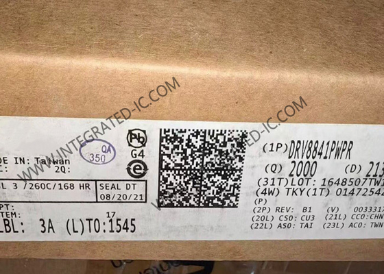 DRV8841PWPR एकीकृत सर्किट चिप दोहरी एच-ब्रिज डीसी मोटर ड्राइवर 28-HTSSOP पैकेज