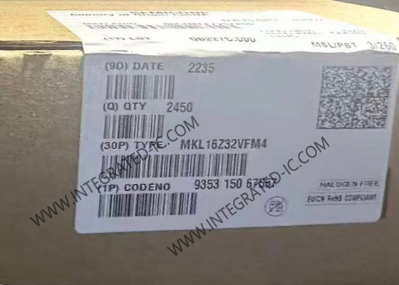 MKL16Z32VFM4 माइक्रोकंट्रोलर MCU 48MHz कॉर्टेक्स-M0+ अल्ट्रा-लो पावर मुख्य धारा MCU