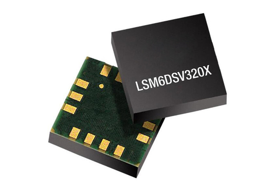 LSM6DSV320XTR सेंसर IC 6Axis इनेर्शियल माप इकाइयां LGA14L मोशन सेंसर