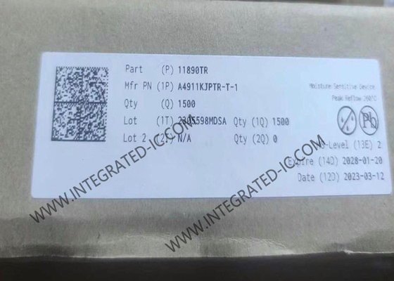 इंटीग्रेटेड सर्किट चिप A4911KJPTR-T-1 मल्टीफ़ेज़ मोटर ड्राइवर IC 48-LQFP