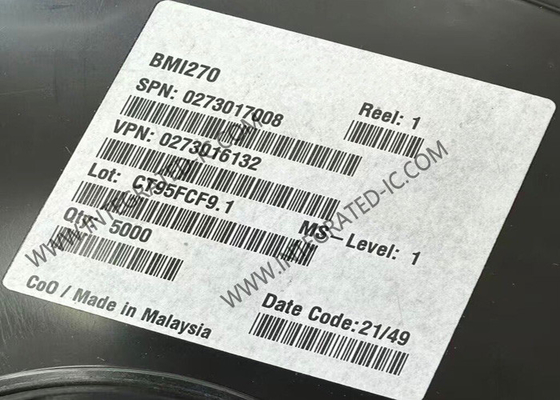 BMI270 सेंसर आईसी 6-अक्ष IMU LGA-14 कम शक्ति जड़ता माप इकाई
