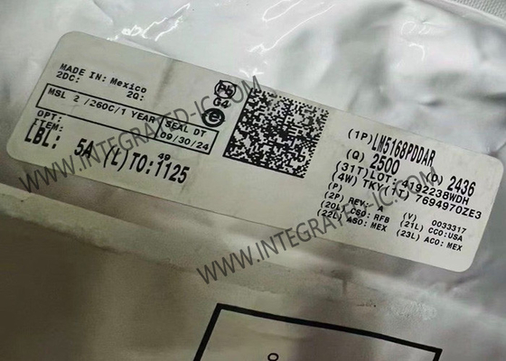 फ्लाई-बैक क्षमता के साथ एकीकृत सर्किट चिप LM5168PDDAR 300mA DC-DC कनवर्टर