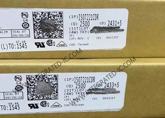 ISO7221CDR एकीकृत सर्किट चिप 2500Vrms दोहरी चैनल डिजिटल आइसोलेटर SOIC8