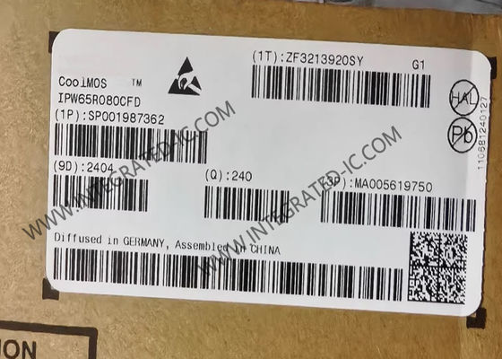 IPW65R080CFD इंटीग्रेटेड सर्किट चिप 650V ऑटोमोटिव MOSFET कूलमोस CFDA पावर ट्रांजिस्टर