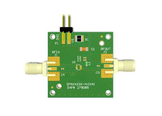 QPA4263APCK401 एम्बेडेड समाधान 850MHz 5V कैस्केडेबल SiGe HBT एम्पलीफायर मूल्यांकन बोर्ड