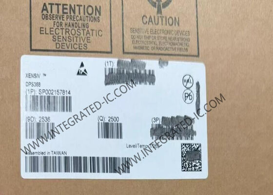 DPS368 सेंसर IC XENSIV बैरोमेट्रिक प्रेशर सेंसर 1.7V से 3.6V अल्ट्रा-हाई प्रिसिशन (±2 सेमी) IPX8 कठोर वातावरण के लिए रेटेड