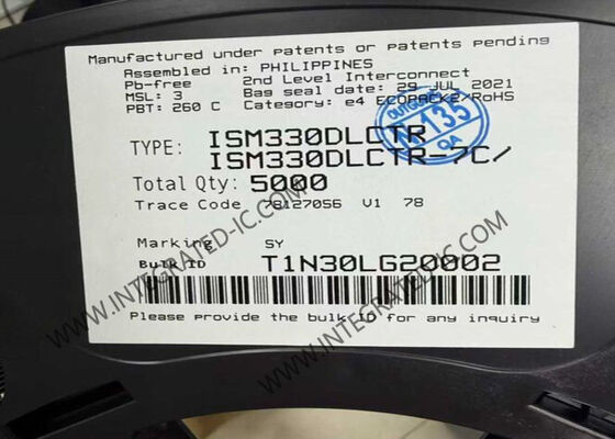 ISM330DLCTR सेंसर IC 6-अक्ष iNEMO जड़ता माप इकाई LGA14 पैकेज के साथ