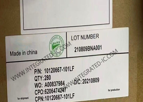 10120667-101LF मिनी-एसएएस एचडी कनेक्टर एसएएस स्टोरेज इंटरफेस के लिए 6 जीबी/सेकंड और 12 जीबी/सेकंड डेटा दरों के साथ 32 पीओएस आई/ओ