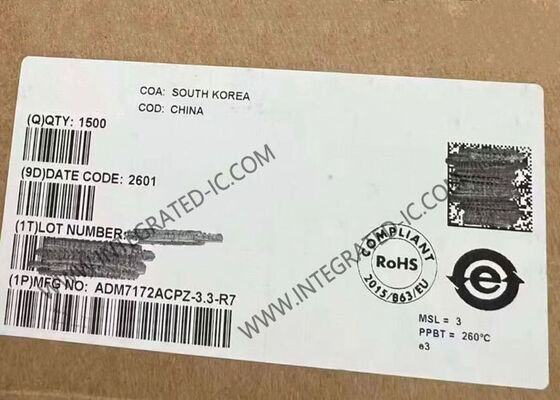 ADM7172ACPZ-3.3 एकीकृत सर्किट चिप कम शोर कम ड्रॉप आउट 3.3V वोल्टेज नियामक