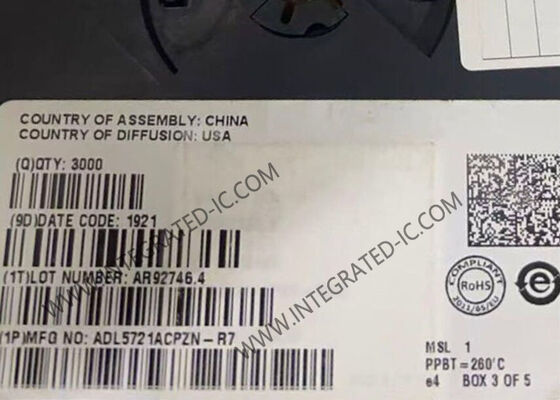 ADL5721ACPZN-R7 वायरलेस संचार मॉड्यूल संकीर्ण बैंड आरएफ एम्पलीफायर LFCSP8