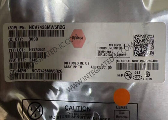 NCV7428MW5R2G एकीकृत सर्किट चिप 5.5V से 28V ऑटोमोटिव सिस्टम बेस चिप