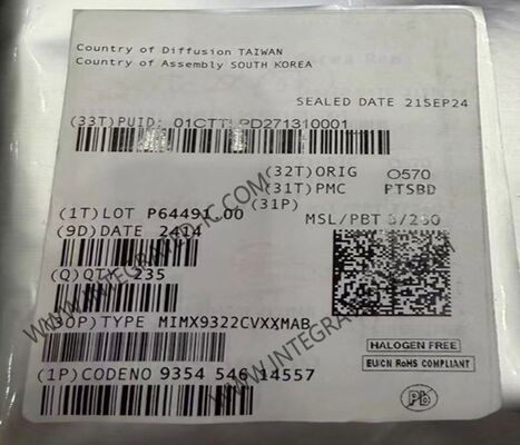 FC-PBGA208 पैकेज में 1.7GHz i.MX 93 एप्लीकेशन प्रोसेसर माइक्रोकंट्रोलर MCU