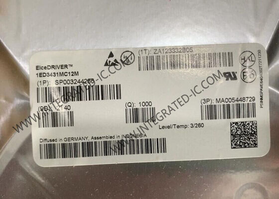 1ED3431MC12M इंटीग्रेटेड सर्किट चिप 5700Vrms 1 चैनल 3A गेट ड्राइवर IC BSSOP16