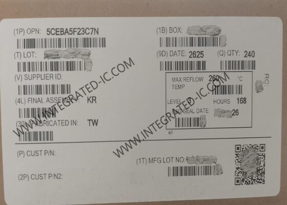 5CEBA5F23C7N फील्ड प्रोग्राम करने योग्य गेट सरणी FPGA आईसी 240 I/O 1.1V एम्बेडेड FBGA-484 के साथ